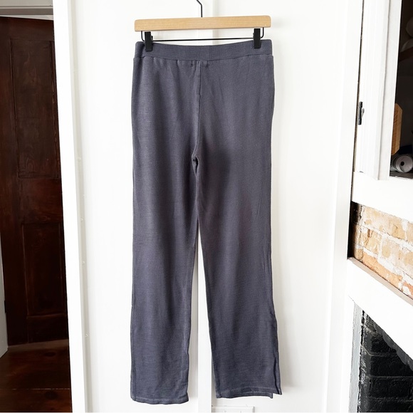 MONROW grey straight leg sweatpant - Picture 4 of 6